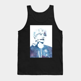 EXO Chanyeol Watercolour Design by NiamhYoungArt Tank Top